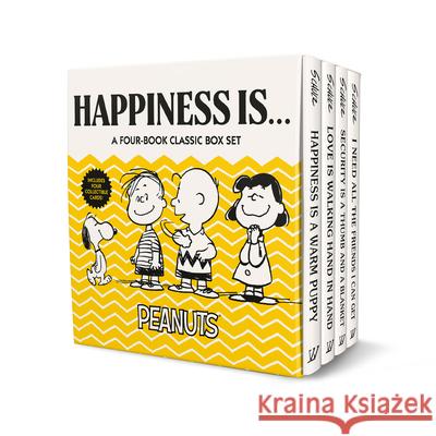 Happiness Is . . . a Four-Book Classic Box Set [With Cards] Schulz, Charles M. 9780593521472 Penguin Workshop - książka