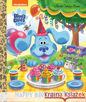 Happy Birthday, Blue! (Blue's Clues & You) Megan Roth Golden Books 9780593123935 Golden Books - książka