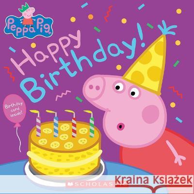 Happy Birthday! (Peppa Pig) Annie Auerbach Eone 9781338891928 Scholastic Inc. - książka