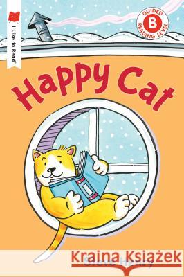 Happy Cat Steve Henry 9780823438792 Holiday House Inc - książka