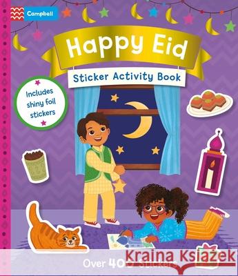 Happy Eid Sticker Book Campbell Books 9781035077175 Campbell Books - książka