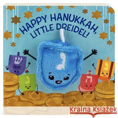 Happy Hanukkah, Little Dreidel Brick Puffinton Juliana Motzko Cottage Door Press 9781646380565 Cottage Door Press - książka