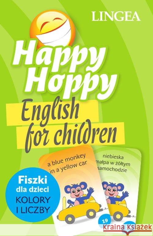 Happy Hoppy Fiszki. Angielski. Kolory i liczby  9788365049971 Lingea - książka