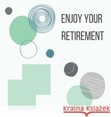 Happy Retirement Guest Book with lined pages (hardback) Lulu and Bell 9781839900556 Lulu and Bell - książka