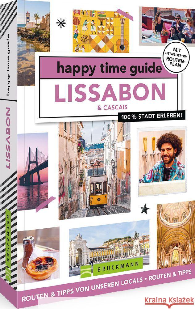 happy time guide Lissabon Waasdorp, Stephanie 9783734319976 Bruckmann - książka