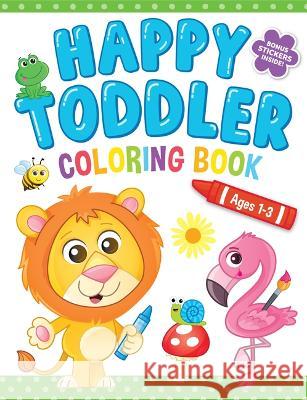 Happy Toddler Coloring Book Kidsbooks Publishing 9781638542247 Kidsbooks Publishing - książka