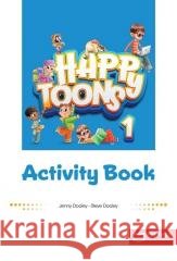 Happy Toons 1 edycja międzyna. AB + DigiBook (kod) Jenny Dooley, Steve Dooley 9781399219525 Express Publishing - książka