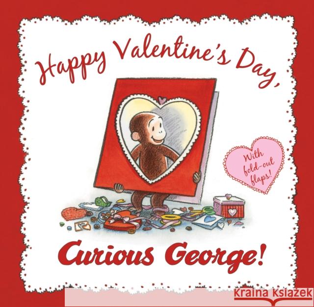 Happy Valentine's Day, Curious George!: With Fold-Out Flaps! Rey, H. A. 9780547131078 Houghton Mifflin Harcourt (HMH) - książka