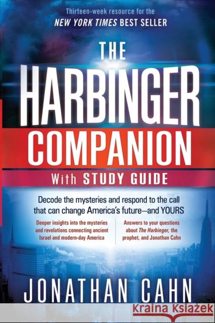 Harbinger Companion With Study Guide, The Jonathan Cahn 9781621362456 Charisma House - książka