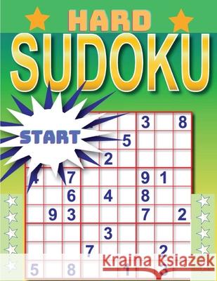 Hard Sudoku Puzzle Book Sorens Books 9788109766577 Sorens Books - książka