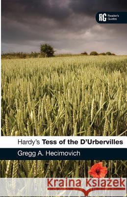 Hardy's Tess of the d'Urbervilles: A Reader's Guide Gregg A Hecimovich 9781847065995  - książka