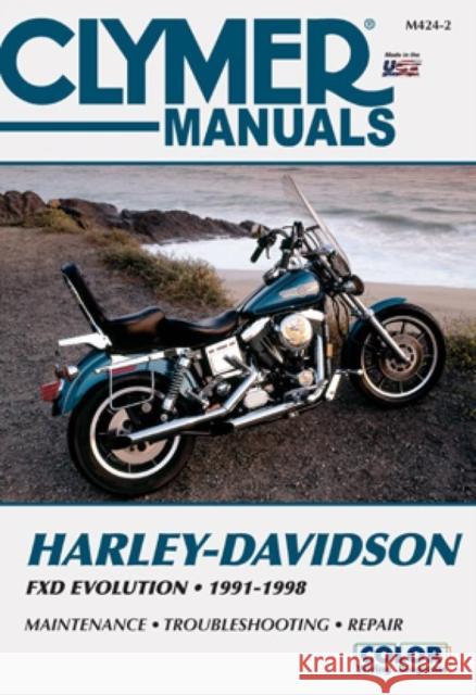 Harley-Davidson FXD Evolution Motorcycle (1991-1998) Clymer Repair Manual Haynes Publishing 9780892878710 Clymer Publishing - książka