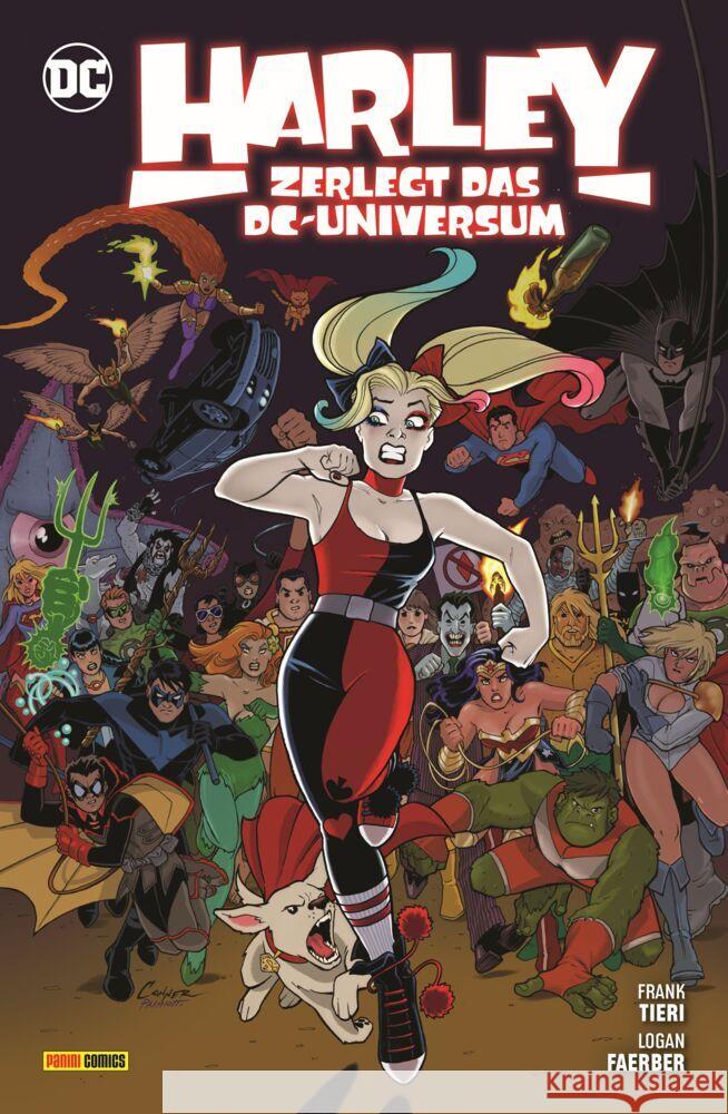 Harley Quinn: Harley zerlegt das DC-Universum Tieri, Frank, Faerber, Logan 9783741635090 Panini Manga und Comic - książka