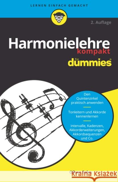 Harmonielehre kompakt für Dummies Oliver Fehn 9783527717514  - książka