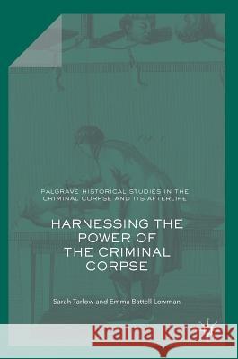Harnessing the Power of the Criminal Corpse Sarah Tarlow Emma Battel 9783319779072 Palgrave MacMillan - książka