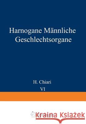 Harnorgane Männliche Geschlechtsorgane H. Chiari Th Fahr Georg B. Gruber 9783642479984 Springer - książka