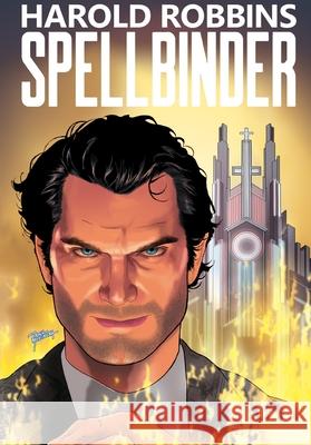 Harold Robbins Presents: Spellbinder - trade paperback Harold Robbins Michael Frizell Moacir Muniz 9781971099033 Tidalwave Productions - książka