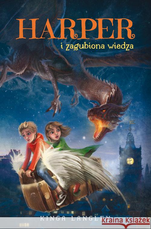 Harper i zagubiona wiedza Langley Kinga 9788396025500 Langusta Books - książka