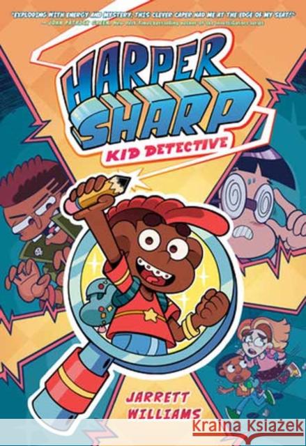 Harper Sharp: Kid Detective: (A Graphic Novel) Jarrett Williams 9780593303054 Random House Graphic - książka