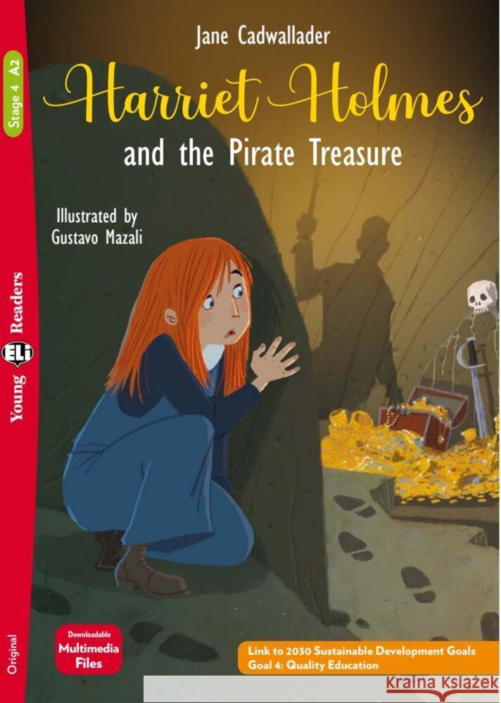 Harriet Holmes and the Pirate Treasure Cadwallader, Jane 9783125146150 Klett Sprachen GmbH - książka