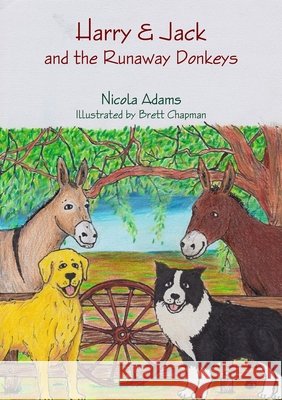 Harry & Jack and the Runaway Donkeys Nicola Adams 9781326801779 Lulu.com - książka