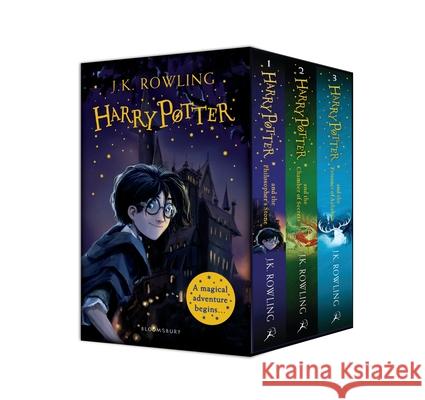 Harry Potter 1–3 Box Set: A Magical Adventure Begins J. K. Rowling 9781526620293 Bloomsbury Publishing PLC - książka