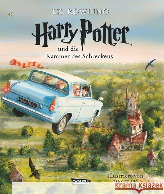 Harry Potter - Harry Potter und die Kammer des Schreckens (Schmuckausgabe) Rowling, Joanne K. 9783551559029 Carlsen - książka