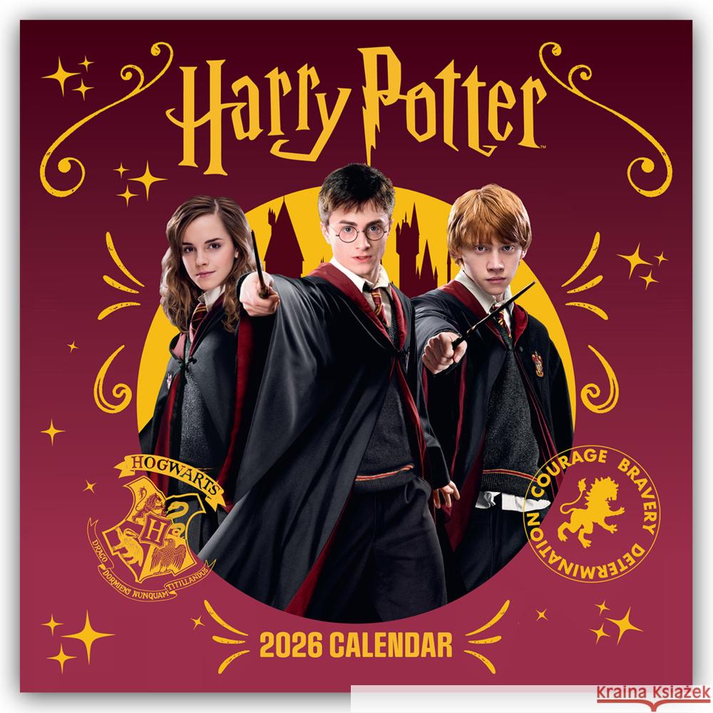 Harry Potter - Offizieller Kalender 2026 - Wandkalender  9783803530516 Flechsig - książka