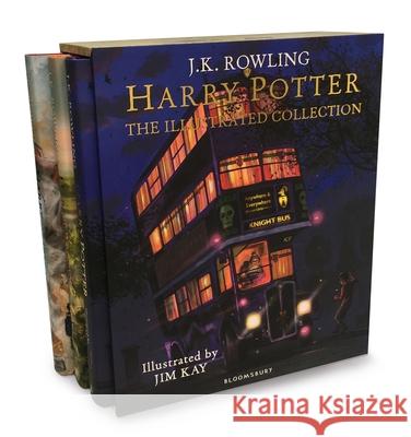 Harry Potter - The Illustrated Collection: Three magical classics Rowling, J.K. 9781408897317 Bloomsbury Publishing PLC - książka