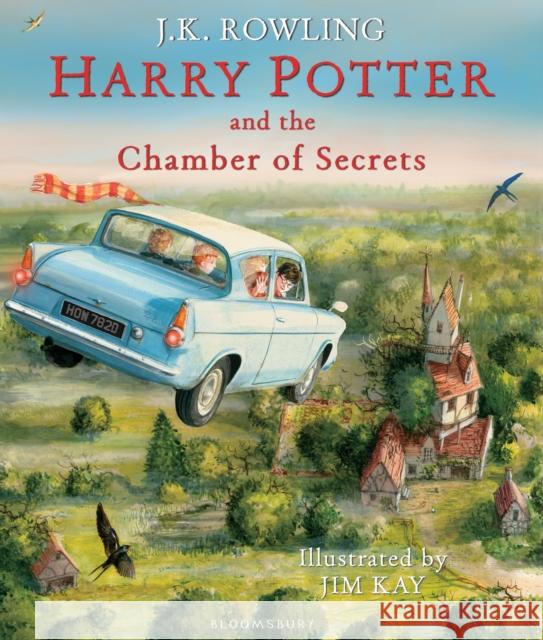 Harry Potter and the Chamber of Secrets: Illustrated Edition Rowling J.K. 9781408845653 Bloomsbury Publishing PLC - książka