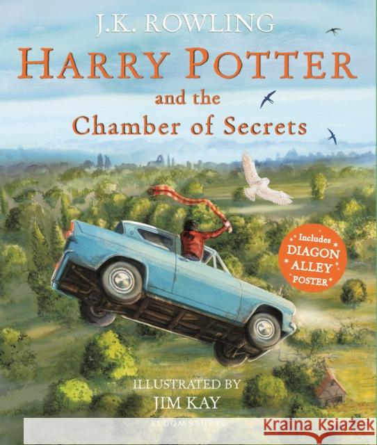 Harry Potter and the Chamber of Secrets: Illustrated Edition J.K. Rowling Jim Kay  9781526609205 Bloomsbury Publishing PLC - książka