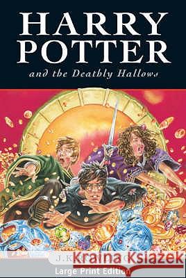 Harry Potter and the Deathly Hallows: Large Print Edition J.K. Rowling 9780747591085 Bloomsbury Publishing PLC - książka