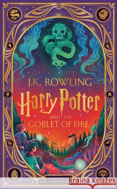Harry Potter and the Goblet of Fire (Interactive Illustrated Edition) J.K. Rowling 9781526691262 Bloomsbury Publishing PLC - książka