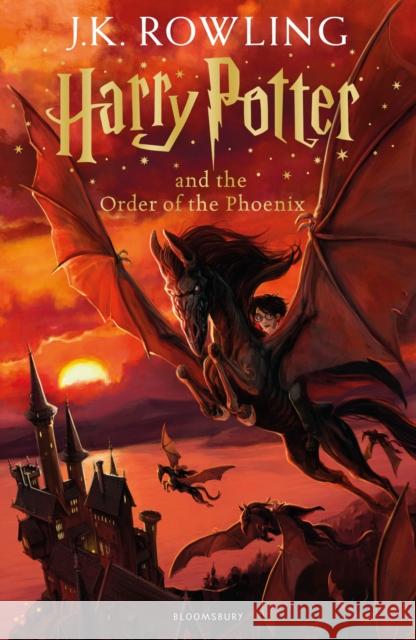 Harry Potter and the Order of the Phoenix Rowling J.K. 9781408855690 Bloomsbury Publishing PLC - książka