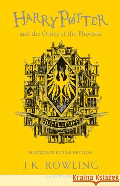 Harry Potter and the Order of the Phoenix – Hufflepuff Edition J. K. Rowling 9781526618177 Bloomsbury Publishing PLC - książka