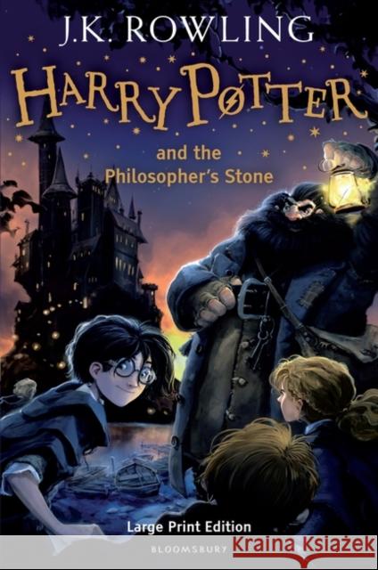 Harry Potter and the Philosopher's Stone: Large Print Edition J.K. Rowling 9780747554561 Bloomsbury Publishing PLC - książka