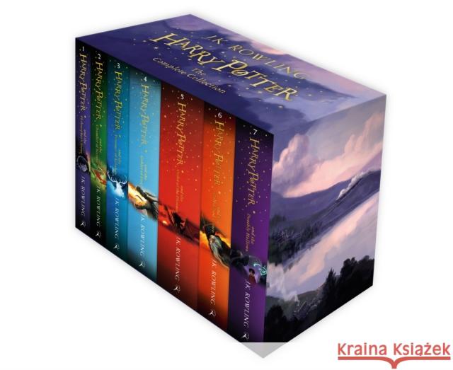 Harry Potter Box Set: The Complete Collection (Children’s Paperback) J. K. Rowling 9781408856772 Bloomsbury Publishing PLC - książka