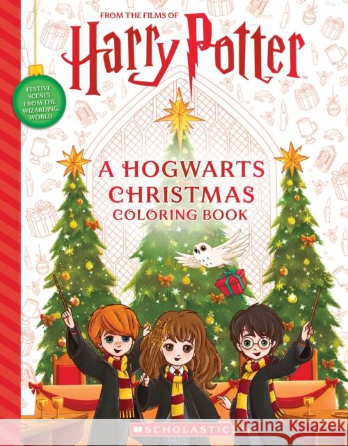 Harry Potter: Christmas Colouring Book Scholastic Inc 9798225022594 Scholastic Inc. - książka