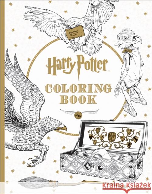 Harry Potter Coloring Book Scholastic 9781338029994 Scholastic Inc. - książka
