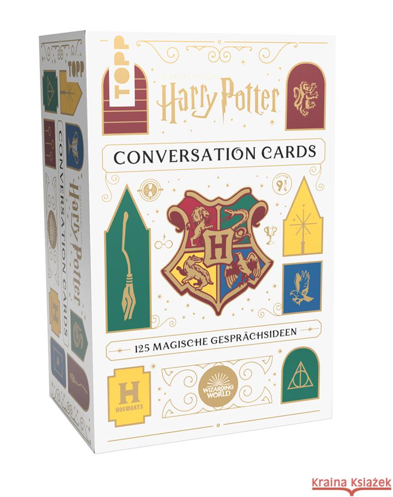 Harry Potter: Conversation Cards. Offizielle deutschsprachige Ausgabe Revenson, Jody 9783735851505 Frech - książka