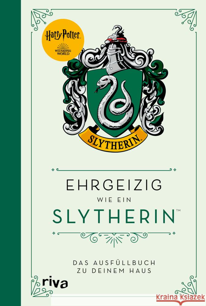 Harry Potter: Ehrgeizig wie ein Slytherin  9783742317001 Riva - książka