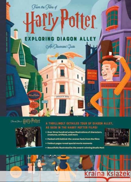 Harry Potter: Exploring Diagon Alley: An Illustrated Guide Studio Muti 9781683839675 Insight Editions - książka