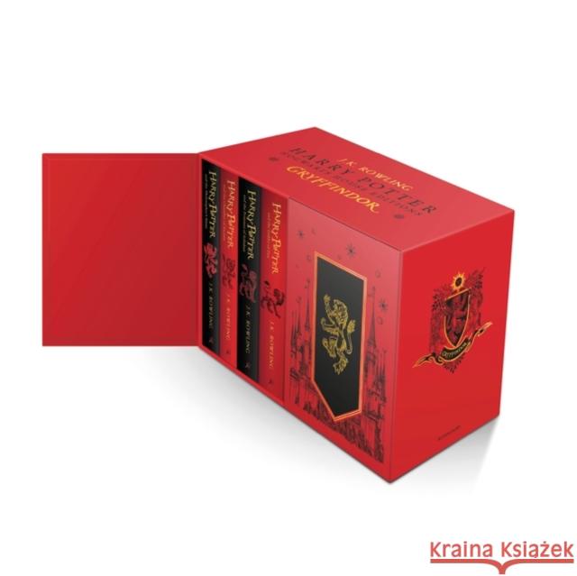 Harry Potter Gryffindor House Editions Hardback Box Set J.K. Rowling 9781526624529 Bloomsbury Publishing PLC - książka