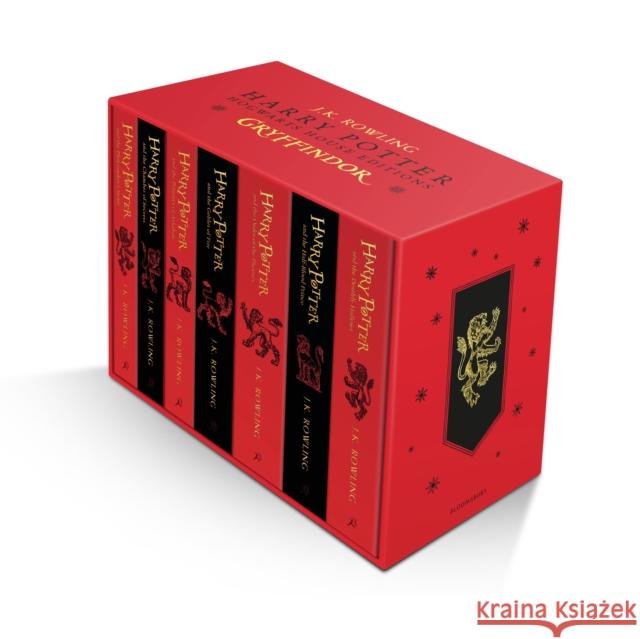 Harry Potter Gryffindor House Editions Paperback Box Set J.K. Rowling 9781526624512 Bloomsbury Publishing PLC - książka