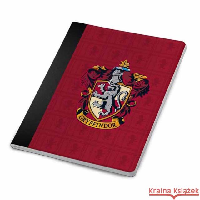 Harry Potter: Gryffindor Notebook and Page Clip Set Insight Editions 9781647222505 Insight Editions - książka