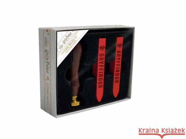 Harry Potter: Gryffindor Wax Seal Set Insight Editions 9781647220150 Insight Editions - książka