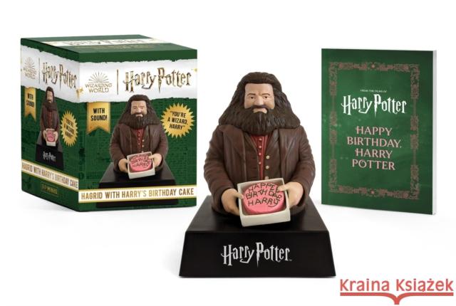 Harry Potter: Hagrid with Harry’s Birthday Cake (“You’re a Wizard, Harry”): With Sound! Warner Bros. Consumer Products Inc. 9780762487561 Running Press - książka