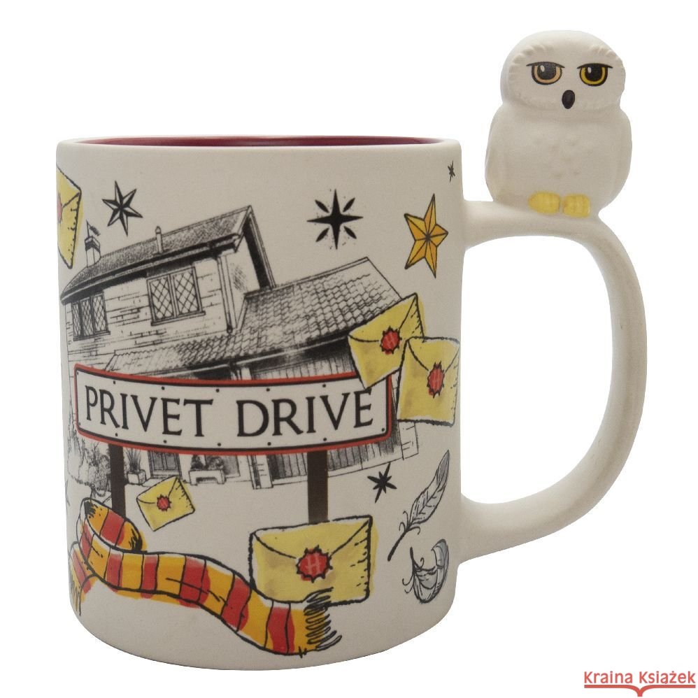 Harry Potter Hedwig Ligusterweg 3D Tasse  3665361058540 Abysse Deutschland - książka