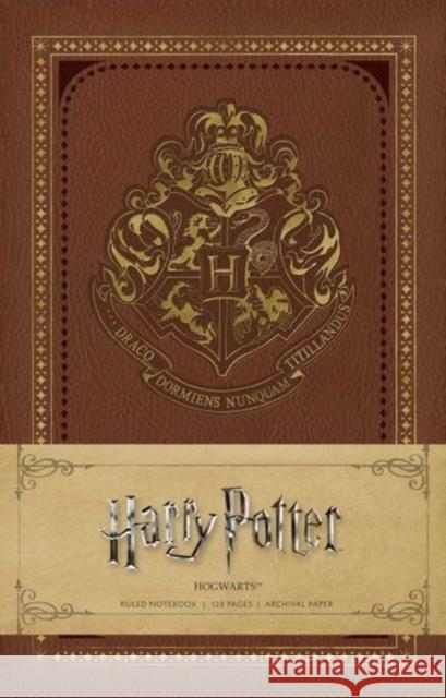 Harry Potter: Hogwarts Ruled Notebook Insight Editions 9781683832850 Insight Editions - książka