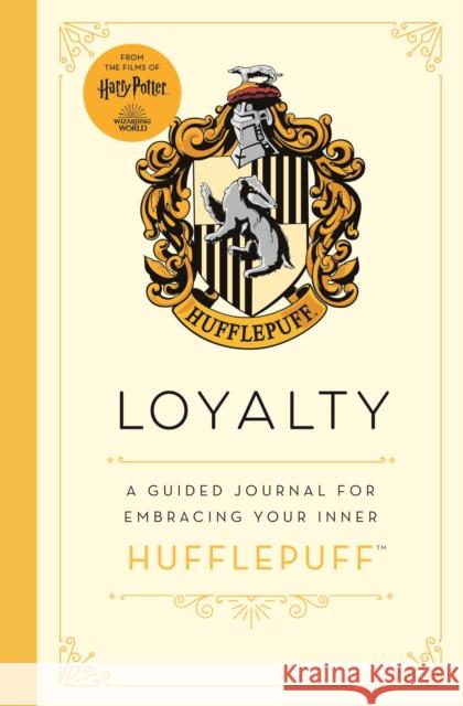 Harry Potter Hufflepuff Guided Journal : Loyalty: The perfect gift for Harry Potter fans    9781787419582 Templar Publishing - książka